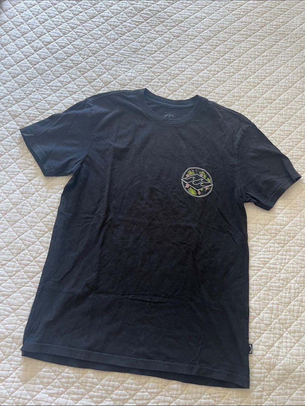 Billabong Men’s Black T-shirt Size Small
